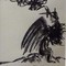 'Engel mit Saulaune' <br>  Graphit auf Papier  30 x 20  verkauft
